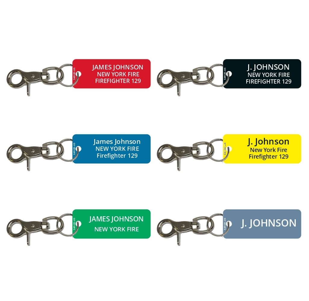 Fire Department Firefighter Accountability Tags