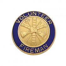 Smith & Warren C200 Volunteer Fireman Collar Insignia