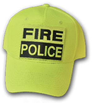 Hi Viz Basic Fire Police Base Ball Cap 