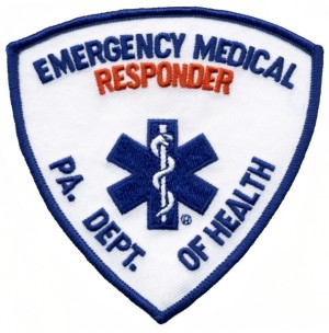 5340 Emergency Medical Technician PA DEPT OF HEALTH EMT Shoulder Patch 