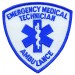 EMERGENCY MEDICAL TECHNICIAN AMBULANCE Shoulder Patch 
