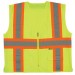 Class 2 Safety Vest With Contrasting Stripes