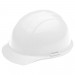 19361 White American Mega Reatchet Hard Hat