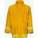 Lakeland Wildland Fire Coat 6 oz. Yellow Nomex Front