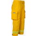 Lakeland OSX Wildland Yellow Nomex Fire Pants Side Angled